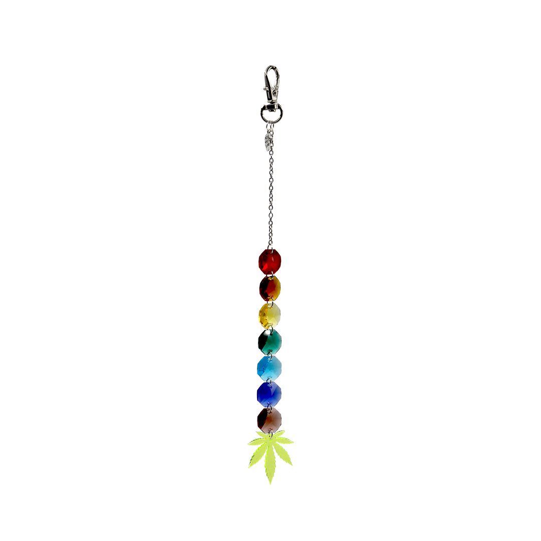 Rainbow Yellow Leaf Sun Catcher