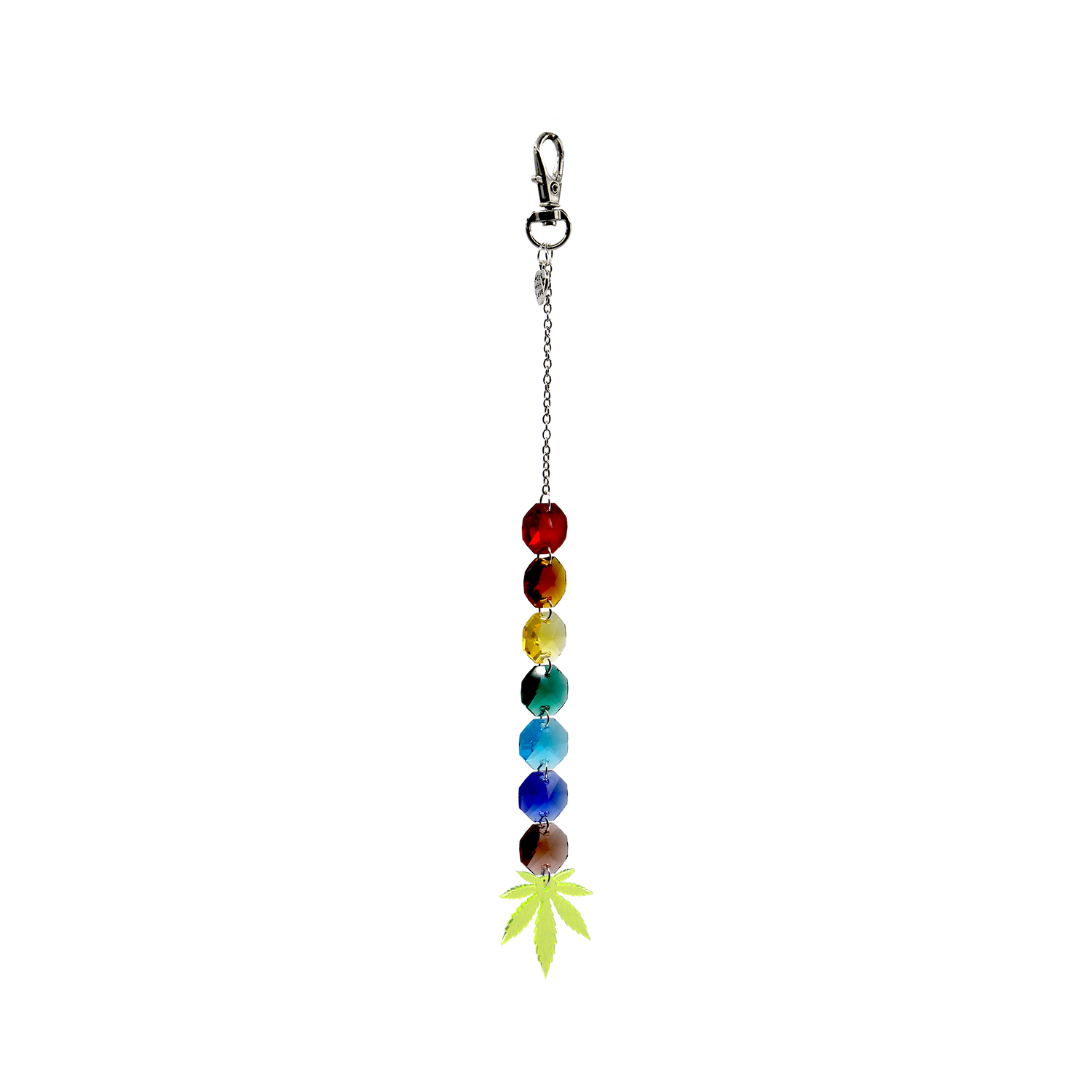 Rainbow Yellow Leaf Sun Catcher
