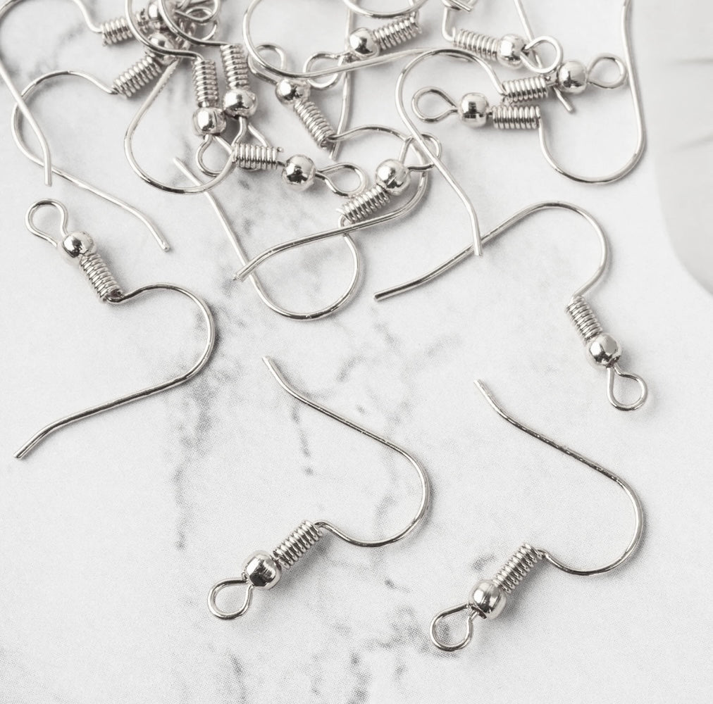 Red Mini Leaf Vegan Leather Stud Earrings